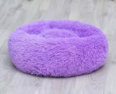 Neutral-tone calming pet bed to match any room décor