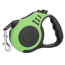 Outdoor walking retractable pet leash for dogs and cats under 15kg