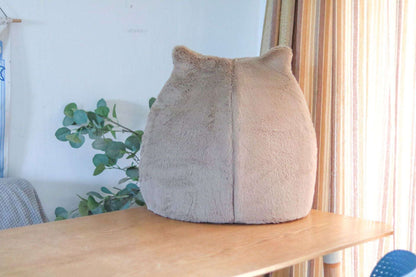 Removable washable cat bed with cute ear design