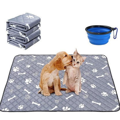 Cloth-based pet training pad ideal for puppies, senior dogs, or indoor use.