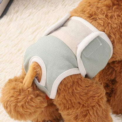 Lightweight dog diaper pants for incontinence and heat cycle protection