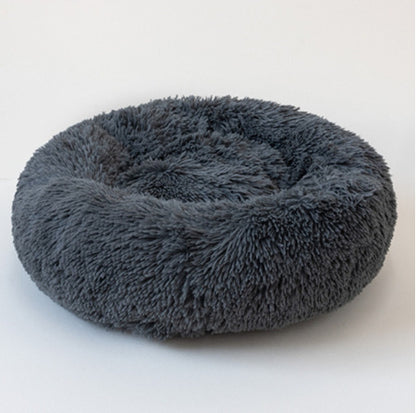 Soft calming dog bed for puppies and kittens