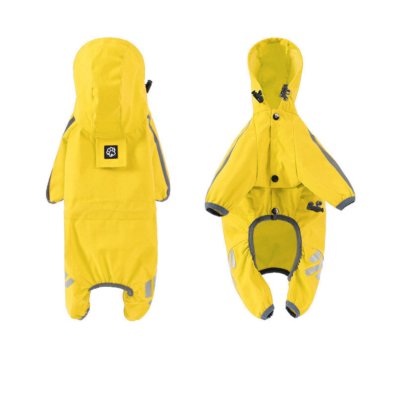 Colorful raincoat for dogs in various sizes and styles