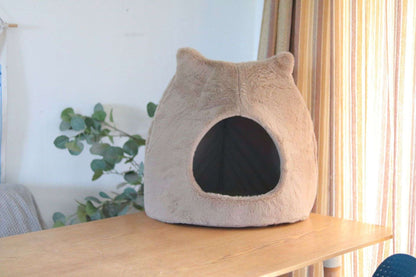 Cozy indoor cat house for small pets, 45x45cm size